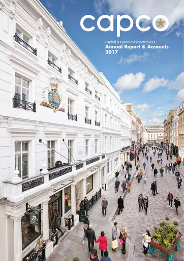 Thumbnail Shaftesbury Capital Annual Report 2017