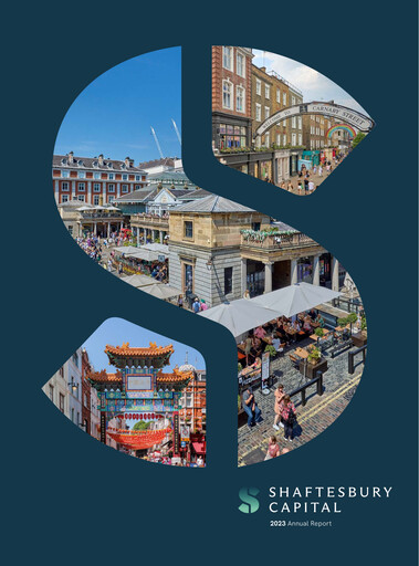 Thumbnail Shaftesbury Capital Annual Report 2023