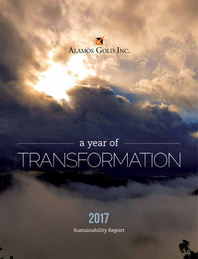 Thumbnail Alamos Gold Sustainability Report 2017