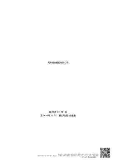 Thumbnail Tianqi Lithium Financial Statement 2025
