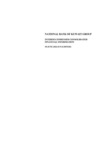 Thumbnail National Bank of Kuwait Financial Statement 2024-h1