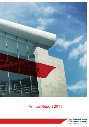 Thumbnail Gulf Bank Annual Report 2011