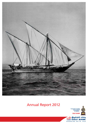 Thumbnail Gulf Bank Annual Report 2012