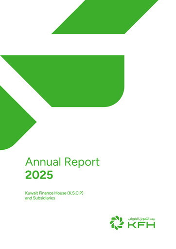 Thumbnail Kuwait Finance House Annual Report 2025
