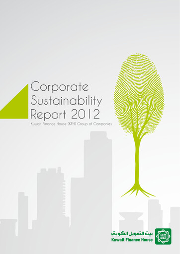 Thumbnail Kuwait Finance House Sustainability Report 2012