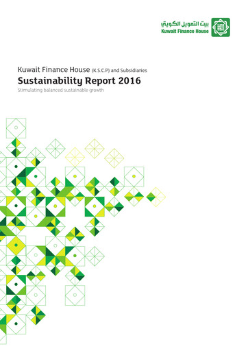 Thumbnail Kuwait Finance House Sustainability Report 2016