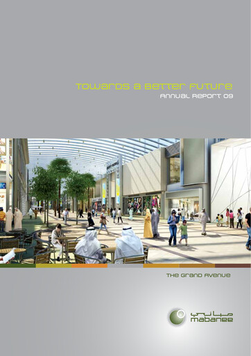 Thumbnail Mabanee Company Annual Report 2009