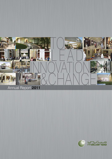 Thumbnail Mabanee Company Annual Report 2011