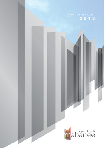 Thumbnail Mabanee Company Annual Report 2013