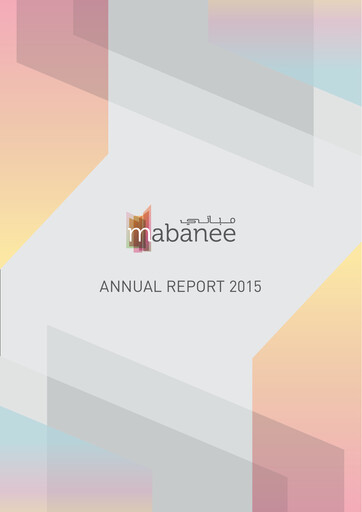 Thumbnail Mabanee Company Annual Report 2015