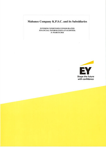 Thumbnail Mabanee Company Quarterly Report 2026-q1