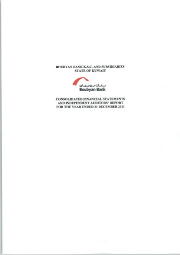 Thumbnail Boubyan Bank Financial Statement 2011