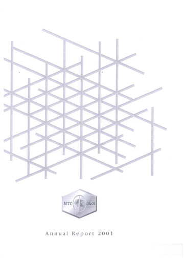 Vorschaubild Zain (Mobile Telecommunications Company) Jahresbericht 2001