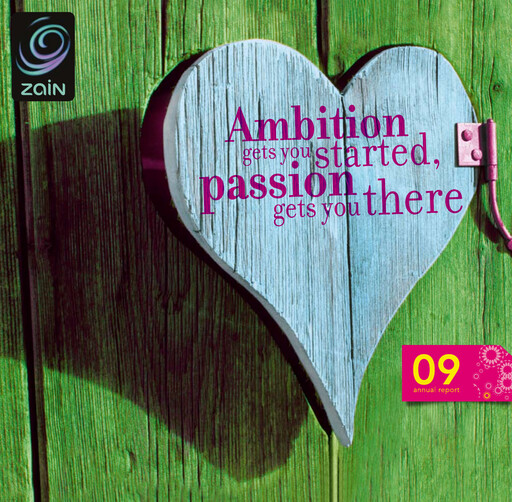 Vorschaubild Zain (Mobile Telecommunications Company) Jahresbericht 2009
