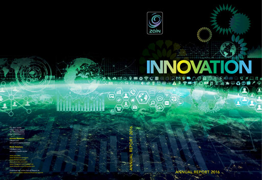 Vorschaubild Zain (Mobile Telecommunications Company) Jahresbericht 2016