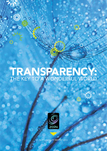 Vorschaubild Zain (Mobile Telecommunications Company) Nachhaltigkeitsbericht 2013