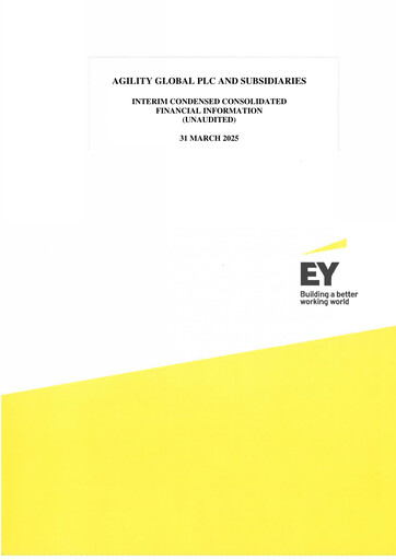Thumbnail Agility Public Warehousing Company Financial Statement 2025-q1