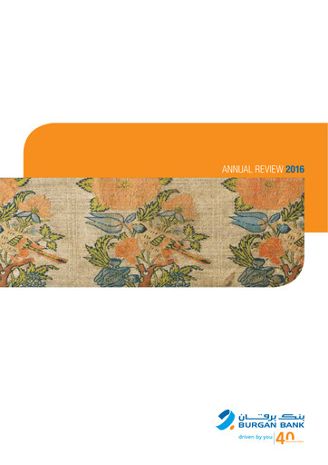 Thumbnail Burgan Bank Annual Report 2016