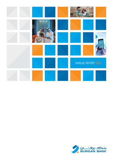 Thumbnail Burgan Bank Annual Report 2020