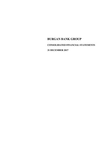Thumbnail Burgan Bank Financial Statement 2017
