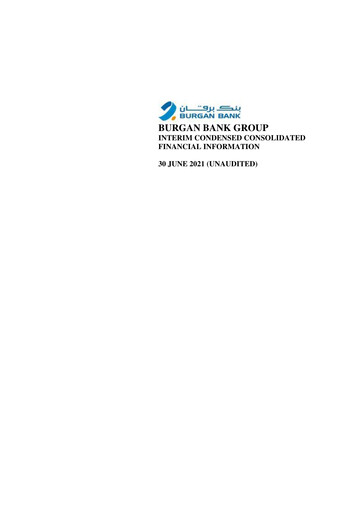 Thumbnail Burgan Bank Financial Statement 2021-h1