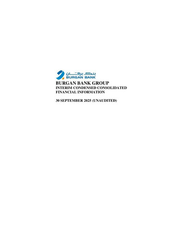 Thumbnail Burgan Bank Financial Statement 2025-9m