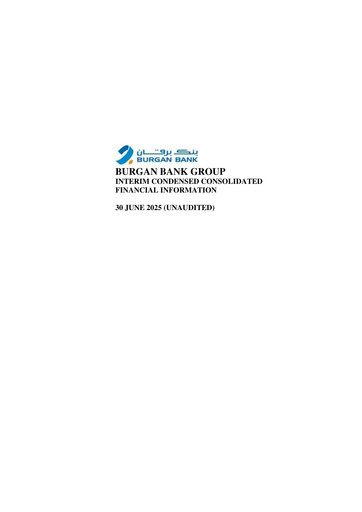 Thumbnail Burgan Bank Financial Statement 2025-h1