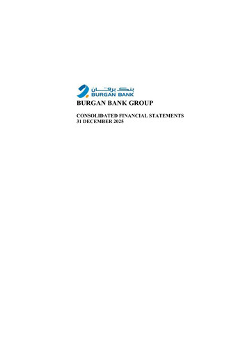 Thumbnail Burgan Bank Financial Statement 2025