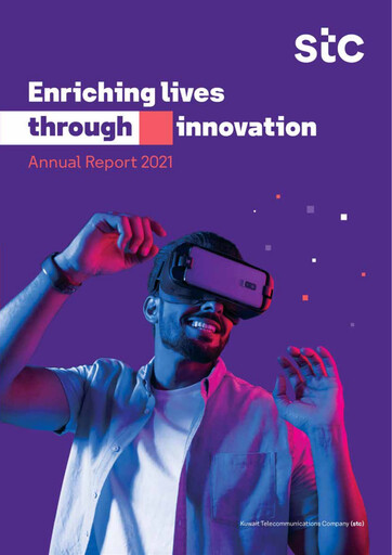 Thumbnail Kuwait Telecommunications Company Annual Report 2021