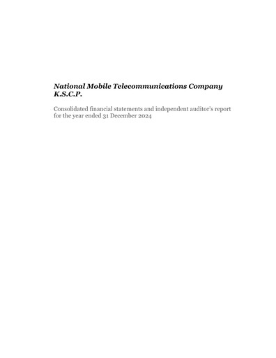 Thumbnail National Mobile Telecommunications Company Financial Statement 2024