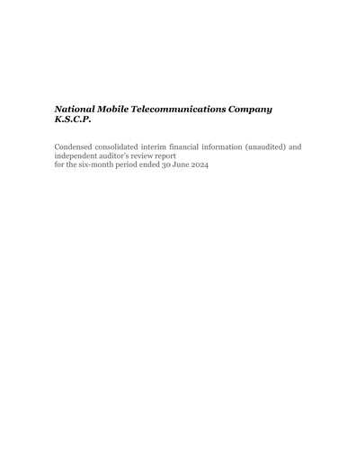 Thumbnail National Mobile Telecommunications Company Half-year Report 2024-h1