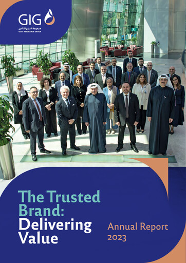 Miniature Gulf Insurance Group Rapport annuel 2023