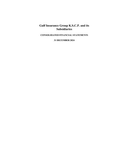 Thumbnail Gulf Insurance Group Financial Statement 2024