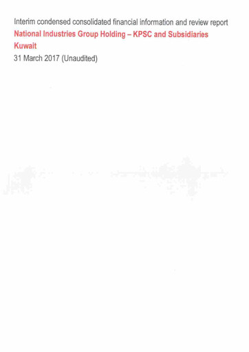 Thumbnail National Industries Group Holding Financial Statement 2017-q1