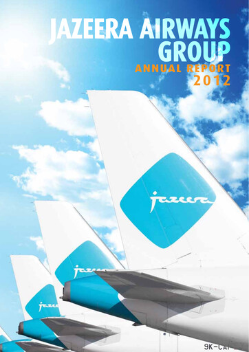 Thumbnail Jazeera Airways Annual Report 2012