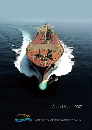 Thumbnail Qatar Gas Transport Company Annual Report 2007