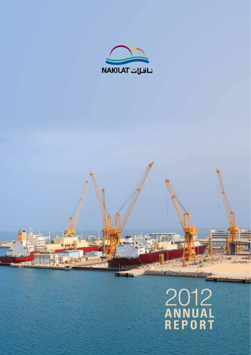 Thumbnail Qatar Gas Transport Company Annual Report 2012