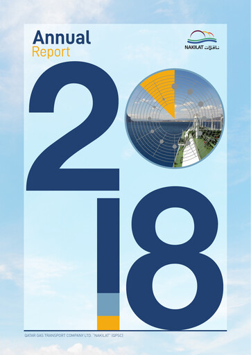 Thumbnail Qatar Gas Transport Company Annual Report 2018