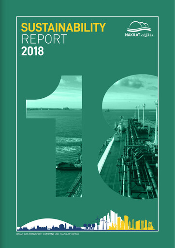 Thumbnail Qatar Gas Transport Company Sustainability Report 2018