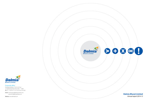 Thumbnail Dalmia Bharat Annual Report 2014-2015