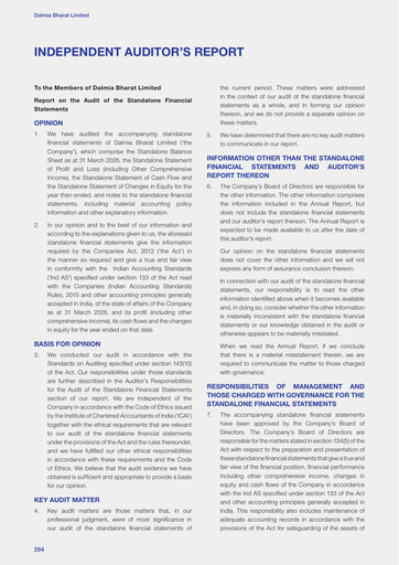 Thumbnail Dalmia Bharat Financial Statement 2025-2026