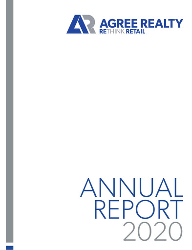 Thumbnail Agree Realty
 Annual Report 2020