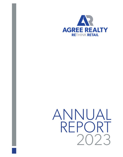 Thumbnail Agree Realty
 Annual Report 2023