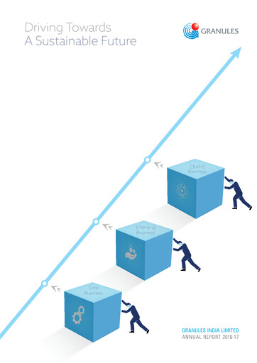 Thumbnail Granules India Annual Report 2016-2017