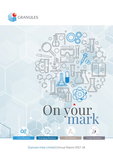 Thumbnail Granules India Annual Report 2017-2018