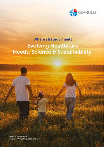 Thumbnail Granules India Annual Report 2025-2026