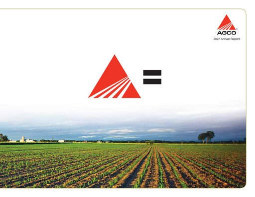 Thumbnail AGCO Annual Report 2007