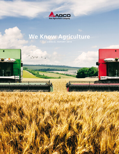 Thumbnail AGCO Annual Report 2010