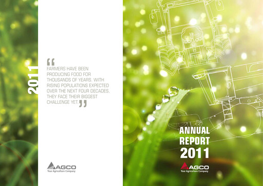 Thumbnail AGCO Annual Report 2011