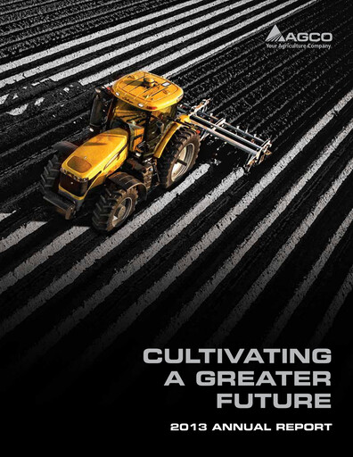 Thumbnail AGCO Annual Report 2013